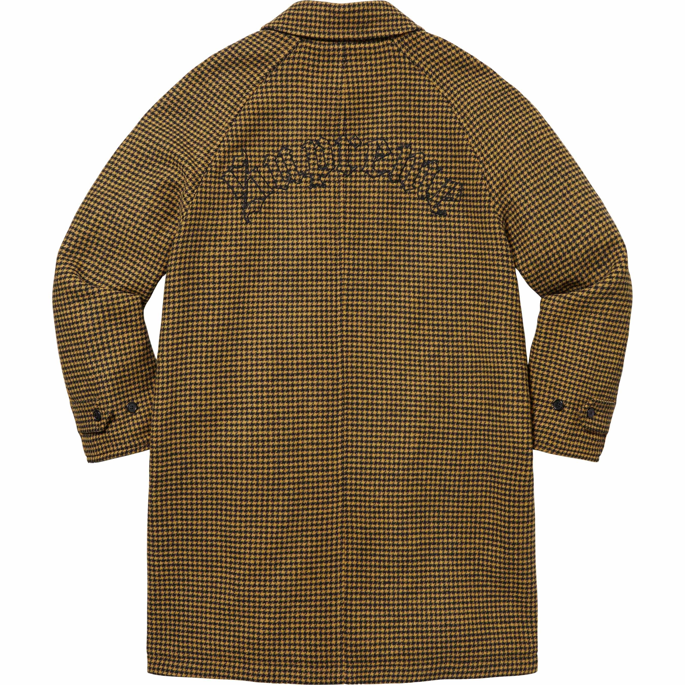 Reversible Houndstooth Overcoat view 15